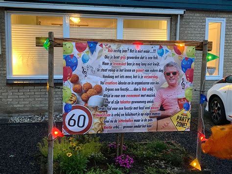 spandoek 60 jaar vrouw|Spandoek 60 jaar maken 